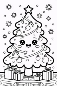 discover beautiful christmas tree coloring pages 99a7c2