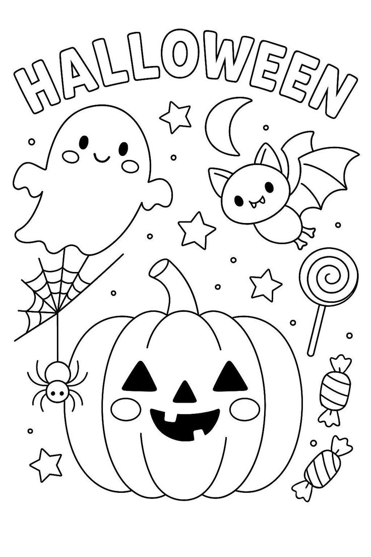🎃 Personalized Halloween Coloring Book Coloring Pages