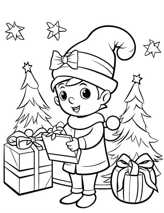 Free Christmas Coloring Pages
