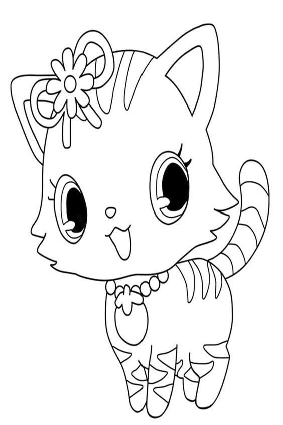 Gatos Para Colorir Coloring Pages