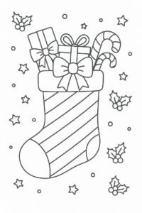 printable christmas coloring pages 801333