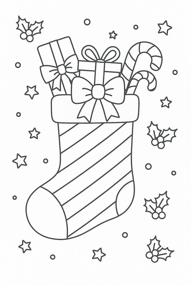 Printable Christmas Coloring Pages